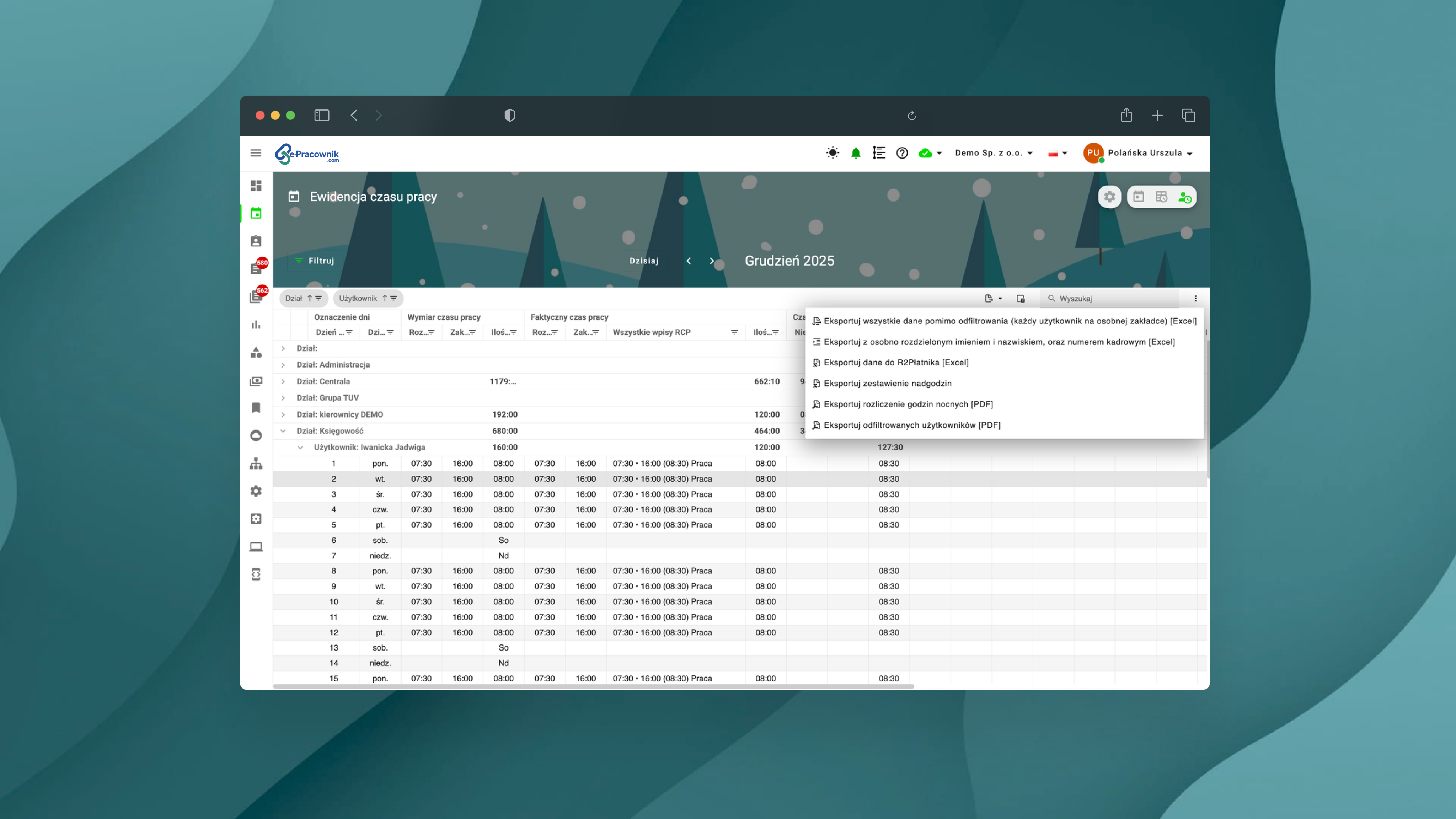 Kalendarz i harmonogramy