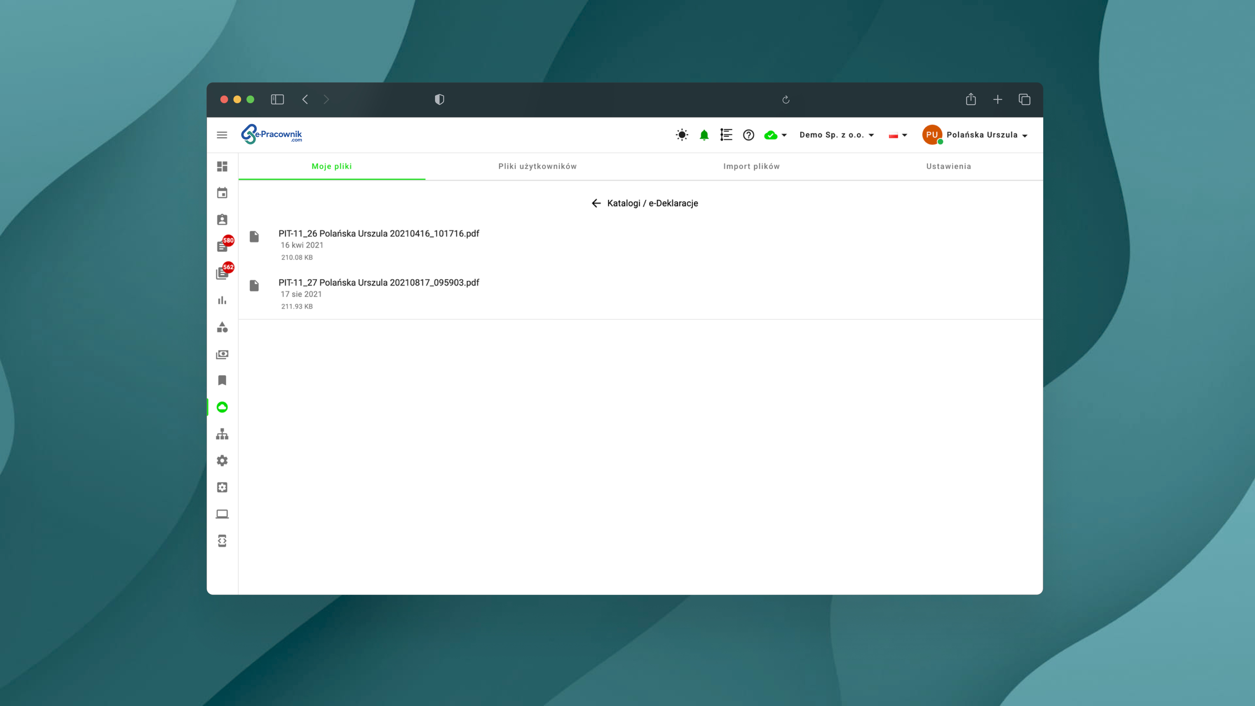 Dokumenty kadrowo-płacowe